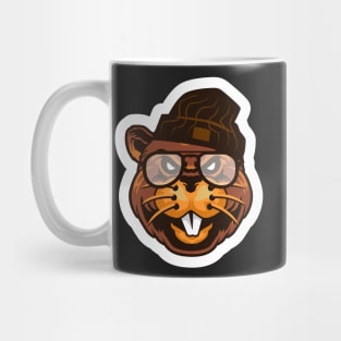 Beaver Head Mug